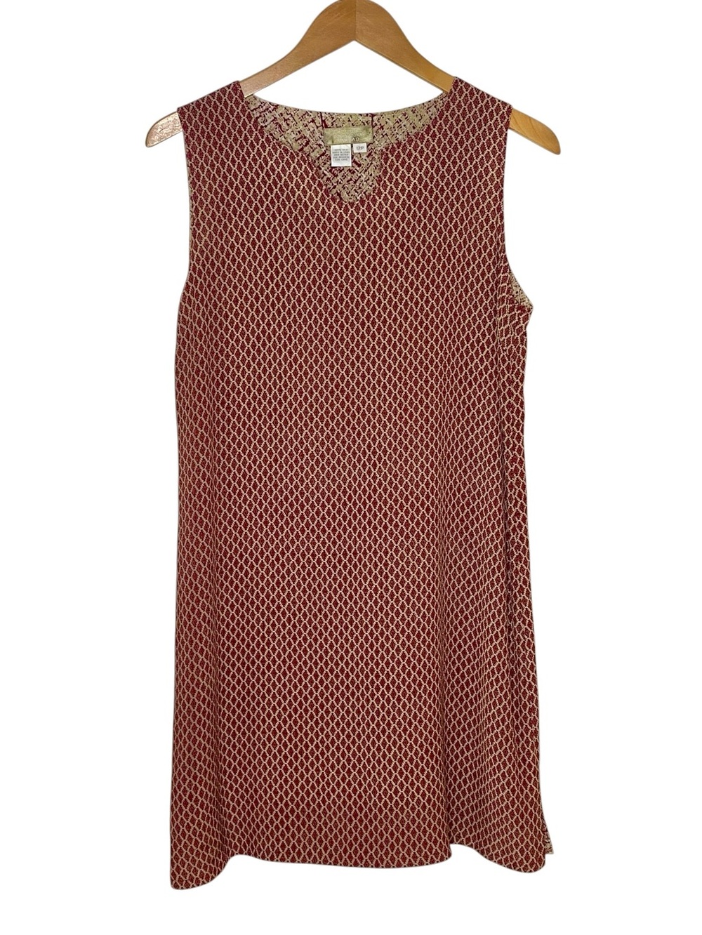 Reversible Silk Shift Dress The Territory Ahead 12P Travel Chic Minimalist